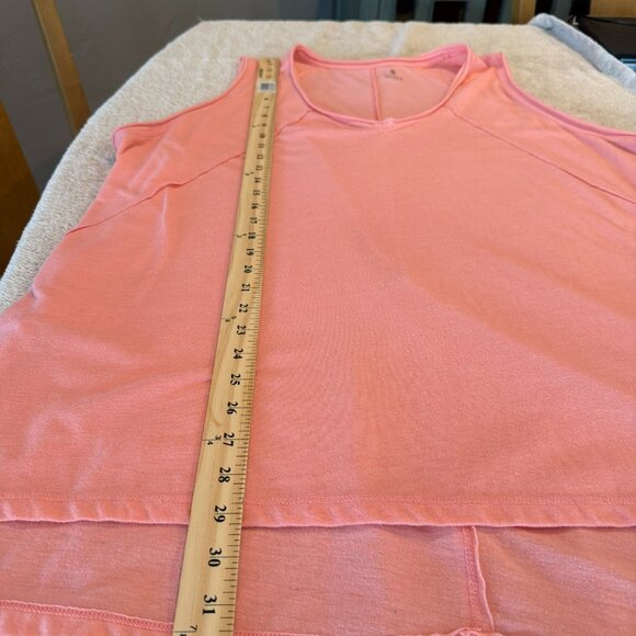 Free People FP Movement City Vibes Tank in Wild Papaya, oversized, size Small - Picture 5 of 11